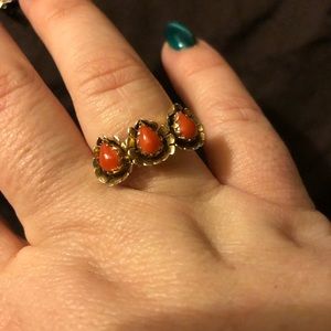 Antique Coral ring